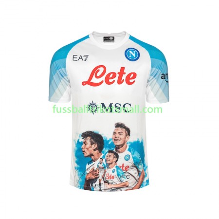 Fußballtrikots Napoli Face Game Lozano 11 2022-2023 Kurzarm Heimtrikotsatz kaufen